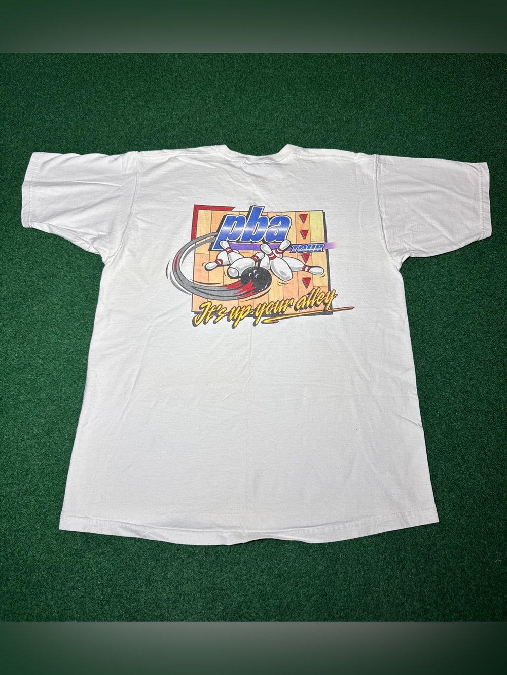 Pba Bowling Vintage T Shirt 90s Professional Bowling Association Large Shirt